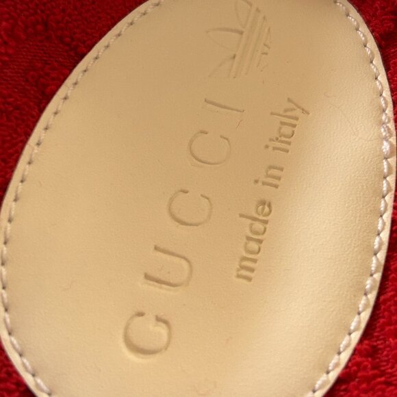 NWT women's GUCCI adidas x GUCCI GG Platform Sandal 702398 size42 - Picture 3 of 6